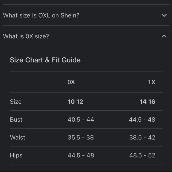 SHEIN Tops Shein Curve Size Oxl B Poshmark